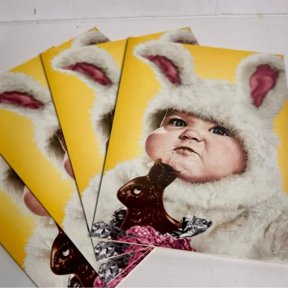 4 Avanti Greeting cards - Easter bunny baby chocolate rabbit
Holiday: Easter - Picture 2 of 7